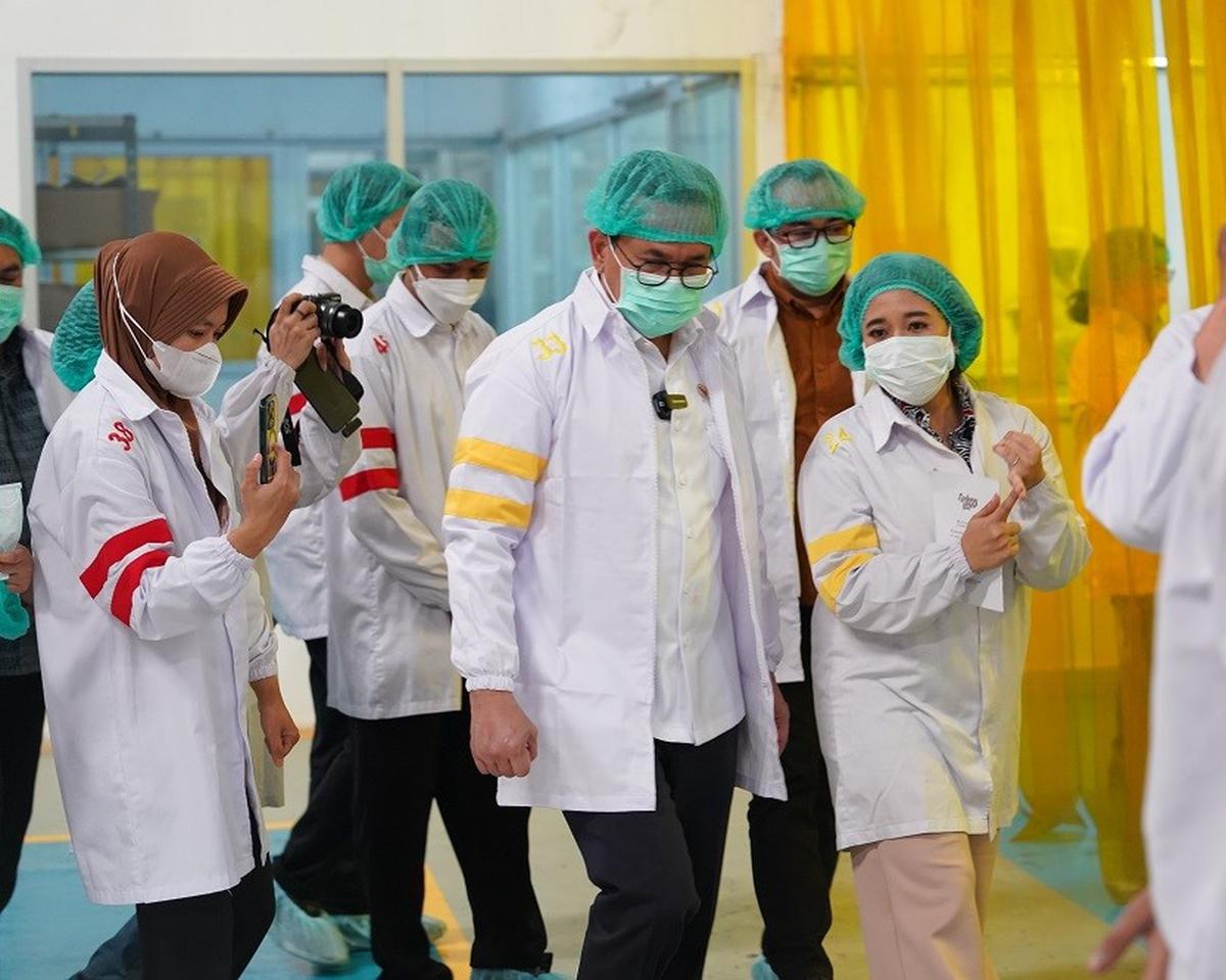 Mendag Budi kunjungan kerja ke PT Ladang Sehat  Indonesia