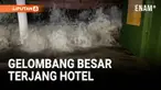 Super Typhoon Fung-Wong menerjang Provinsi Aurora, di bagian timur Pulau Luzon, Filipina, pada Minggu malam waktu setempat.