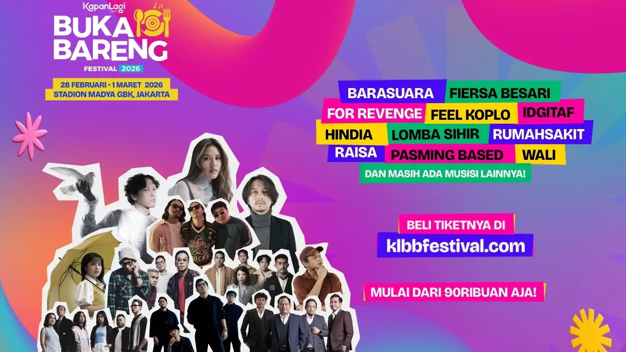 KapanLagi Buka Bareng Festival 2026 Hadirkan For Revenge hingga Raisa
