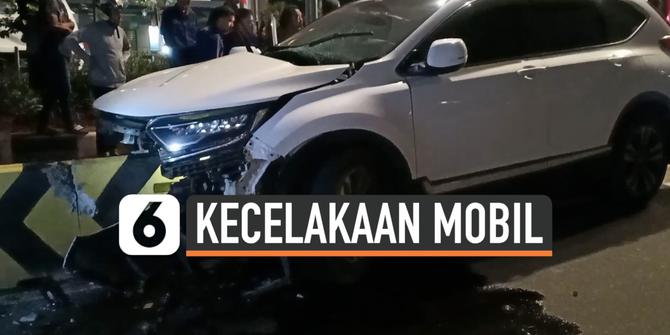 VIDEO: Mengantuk, WNA Tewas Tabrak Separator Pulogadung