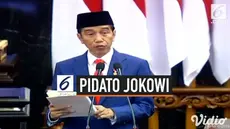 Presiden Jokowi menyampaikan Nota Keuangan dan RAPBN 2020 di Gedung DPR, Jakarta. Dalam pidatonya, Jokowi membeberkan pencapaian dan target-target ekonomi di 2019.