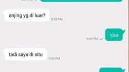 Waduh hati-hati kalo ketemu anjing ya.. (Source: Ist)