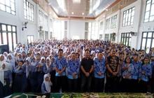 Densus 88 dan SMPN 1 Muara Teweh Gelar Sosialisasi Bahaya Radikalisme bagi Pelajar