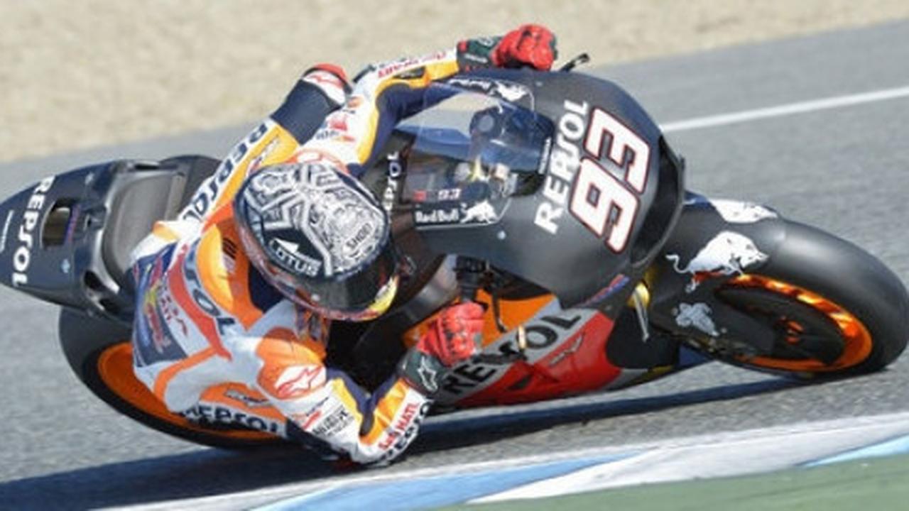 Dua kali jatuh, Marquez tak puas soal uji coba Jerez