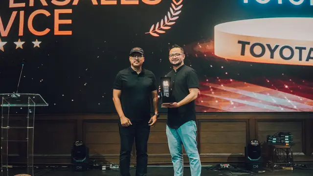 Toyota Astra Motor meraih penyedia layanan purnajual terbaik FORWOT Car of The Year 2025.