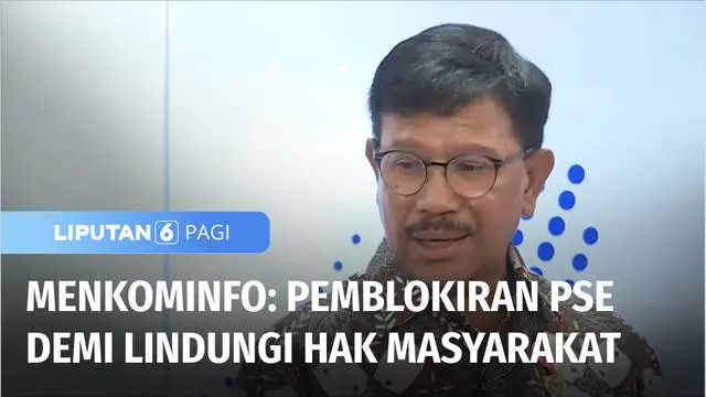 LBH Jakarta menerima 182 aduan dari masyarakat yang merasa dirugikan akibat pemblokiran PSE. Menteri Kominfo Johnny G. Plate menilai aduan tersebut adalah hak masyarakat, tapi langkah pemerintah juga dilakukan untuk melindungi hak masyarakat dari sis...