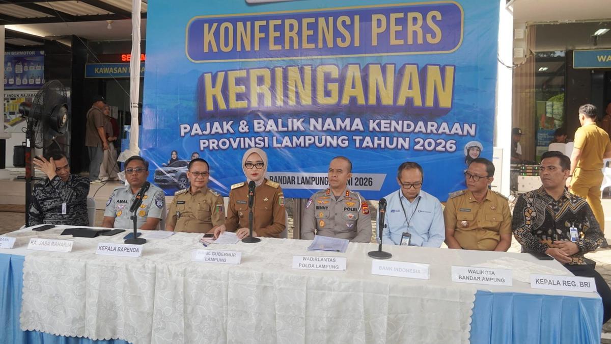 Pemutihan Pajak Kendaraan di Lampung September 2026: Jadwal, Skema &amp; Cara Manfaatkan