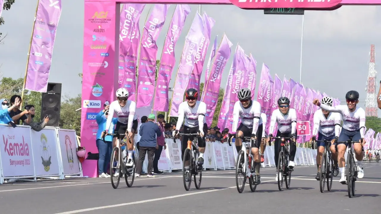 Ajang balap sepeda Tour of Kemala 2023