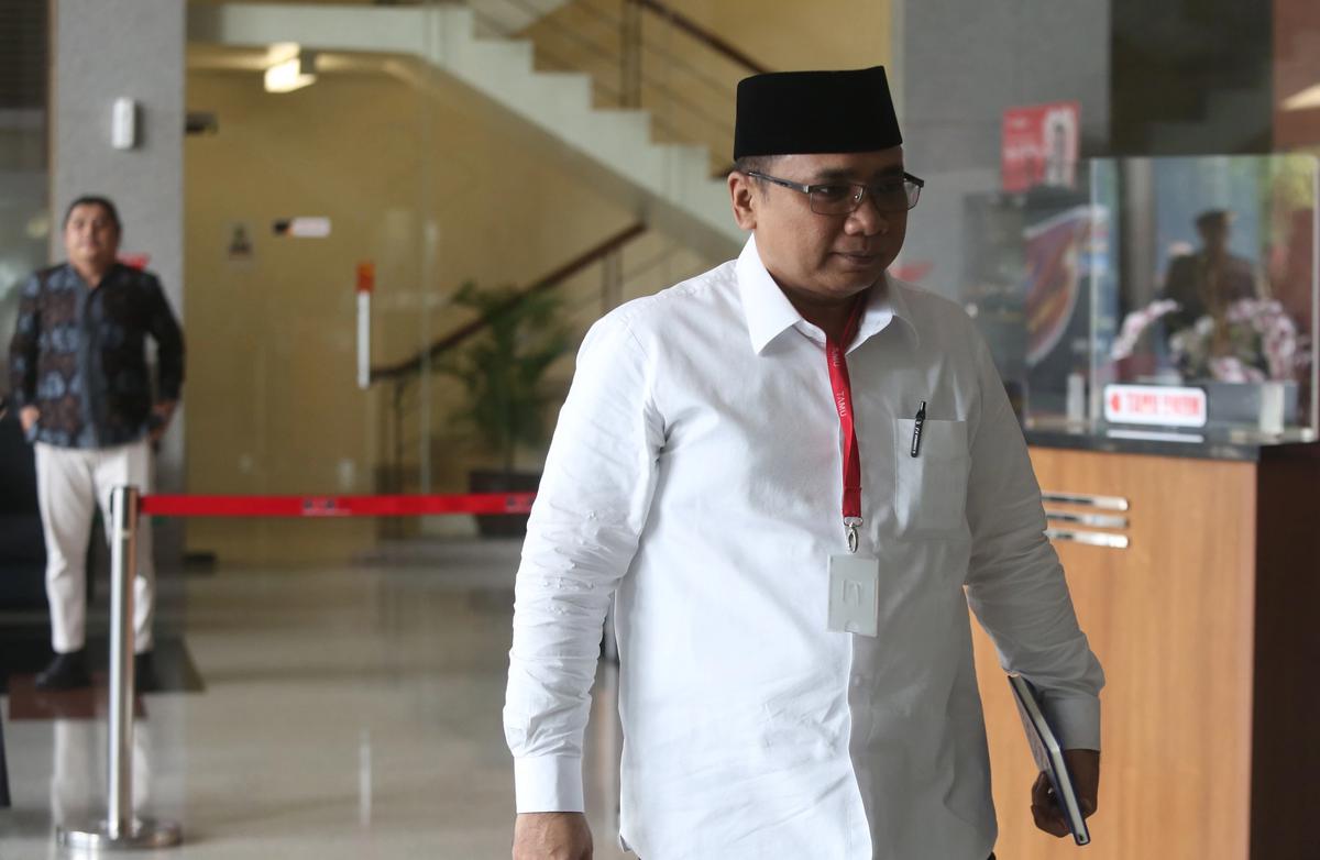 FOTO: Yaqut Cholil Qoumas Jalani Pemeriksaan KPK Terkait Dugaan Korupsi Kuota Haji