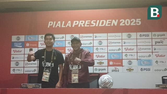 Rahmad Darmawan dan Akbar Tanjung - Piala Presiden 2025