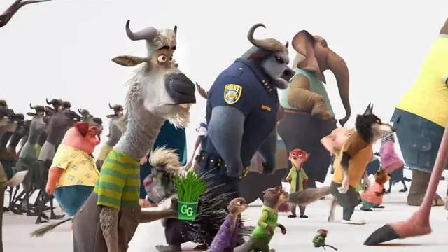 Begini Suasana Kota dan Birokrasi Hewan Menyusui di Zootopia