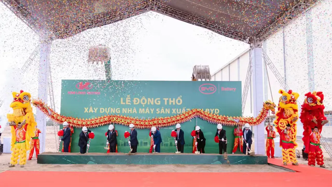BYD Mulai Pembangunan Pabrik Baterai di Vietnam (cnEVpost0