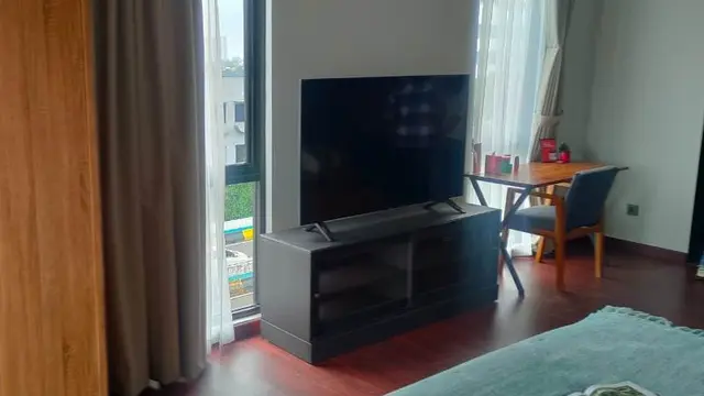 Menengok Kamar Kos Premium dengan Fasilitas Sekelas Apartemen dan Lapangan Mini Golf di Cove Amartha.  (Liputan6.com/Henry)