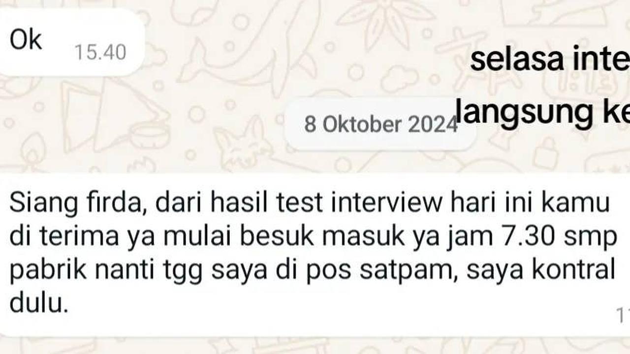 Wanita Ini Ceritakan Pengalaman Diterima hingga Dikeluarkan usai 5 Hari Bekerja, Kisahnya Curi Perhatian