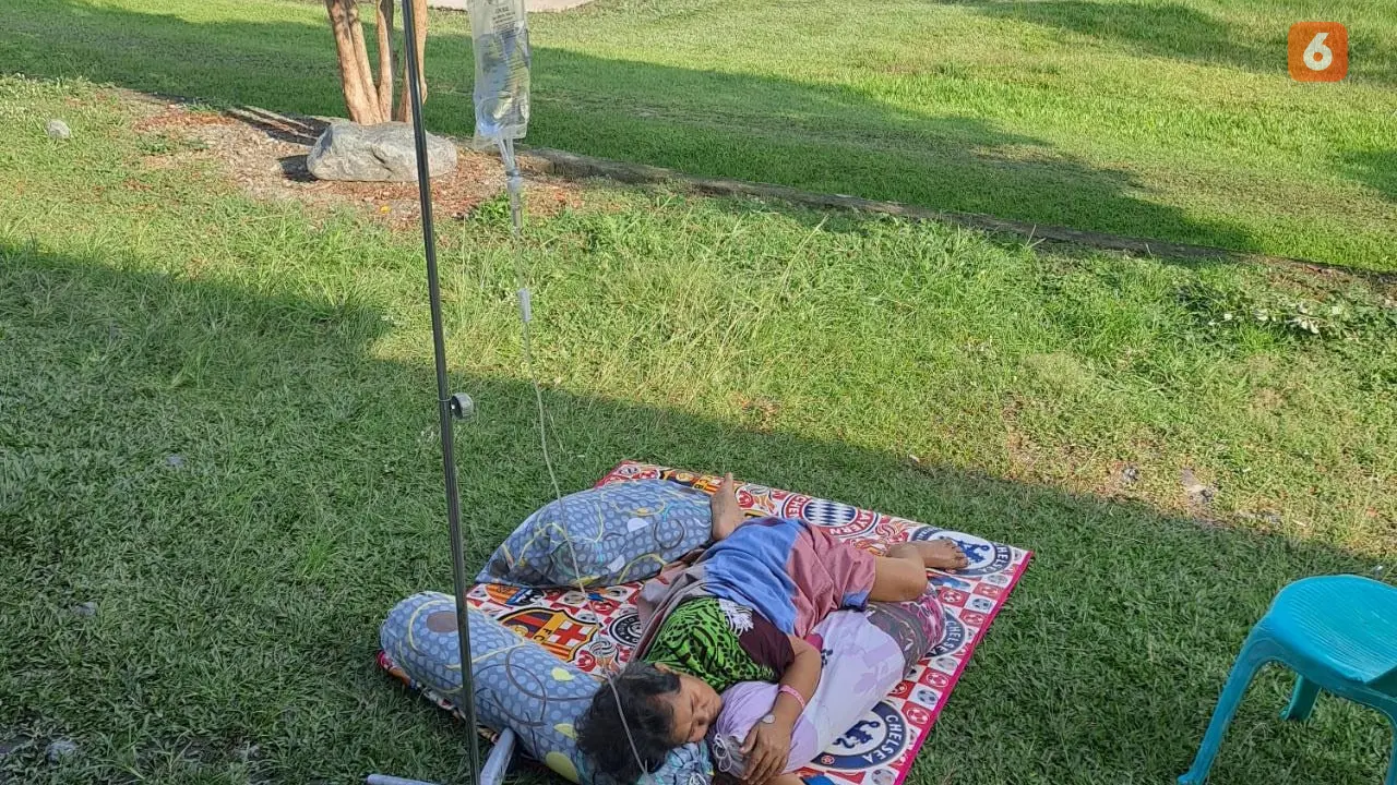 pasien dipindahkan ke luar RS akibat gempa