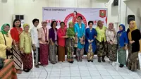 Jumpa pers Hari Kebaya Nasional di&nbsp;Kantor Kongres Wanita Indonesia (Kowani), 6 Juni 2024. (Liputan6.com/Asnida Riani)