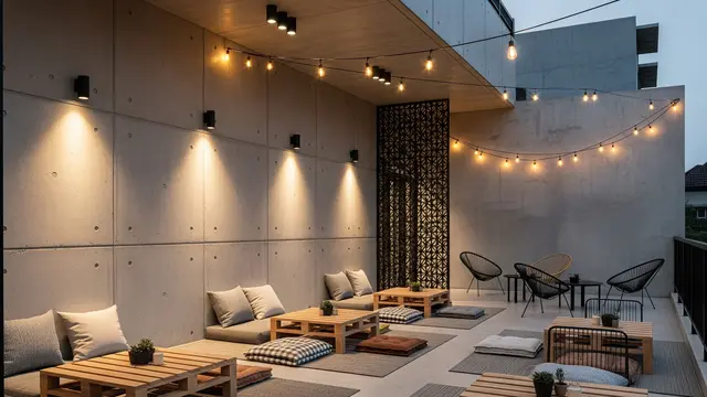 Desain Lesehan Minimalis Modern