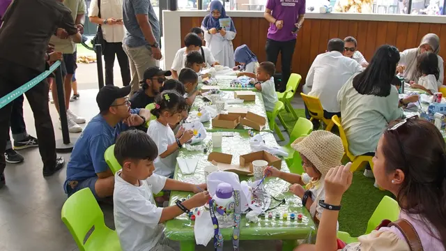 Bermain Mindful dengan Anak. Dok. Ngobras