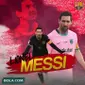 Barcelona - Ilustrasi Lionel Messi (Bola.com/Adreanus Titus)