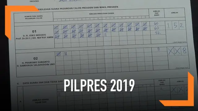 Paslon capres dan cawapres 01 Jokowi-Ma'ruf unggul di TPS Manahan kampung halaman Jokowi. TPS Manahan adalah lokasi keluarga besar jokowi mencoblos