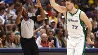 Aksi  Luka Doncic Depak Lakers dari Zona Play-In NBA (AFP)