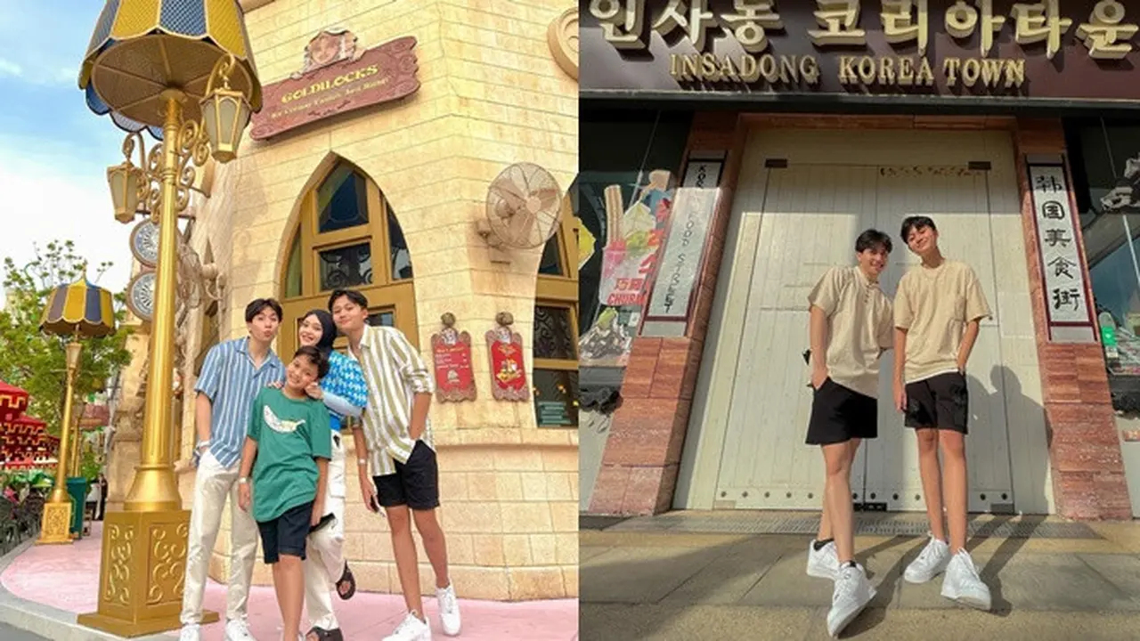 Bak Kembar, Ini 6 Potret Kompak Rizwan Fadilah dan Jeffry Reksa Pacar Putri Delina