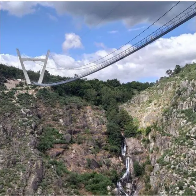Portugal Siap Resmikan Jembatan Gantung Terpanjang di Dunia