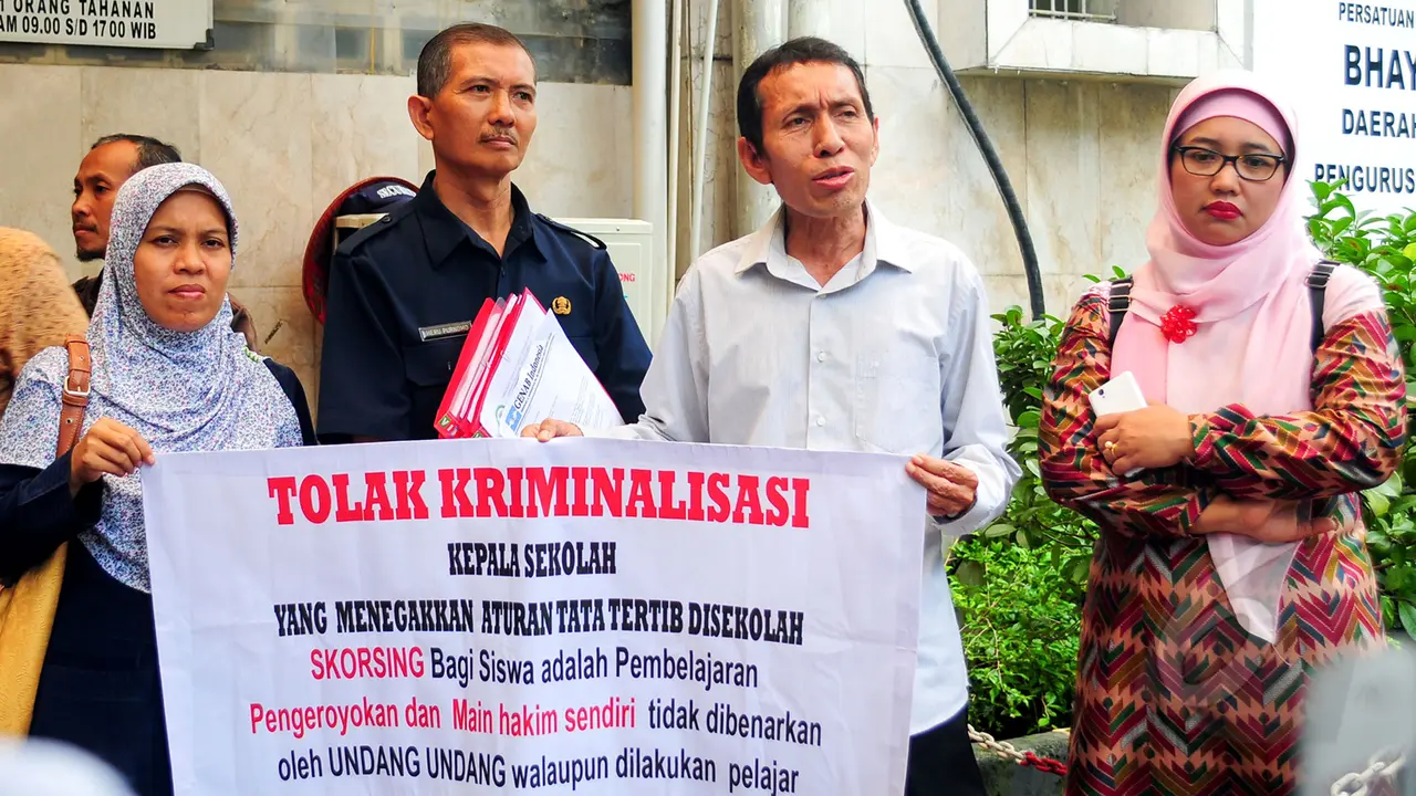 Dukungan FSGI untuk Kepala Sekolah SMAN 3