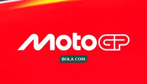 MotoGP - Ilustrasi logo MotoGP. (Bola.com/Adreanus Titus)