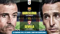 Susunan Pemain Barcelona Vs Sevilla: Rotasi Enrique