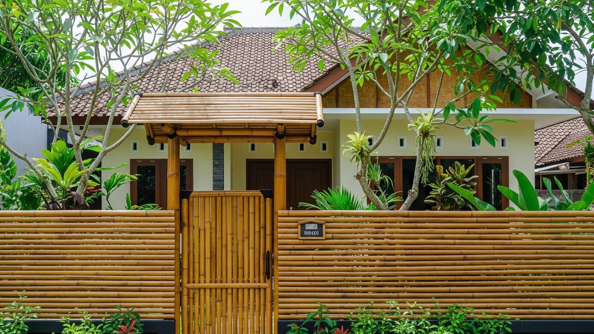 6 Model Pagar Bambu yang Bikin Rumah Desa Terlihat Artistik dan Murah, Estetik Tanpa Ribet