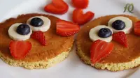 Cute Fluffy American Pancake kreasi Farah Quinn. (dok. YouTube Farah Quinn)