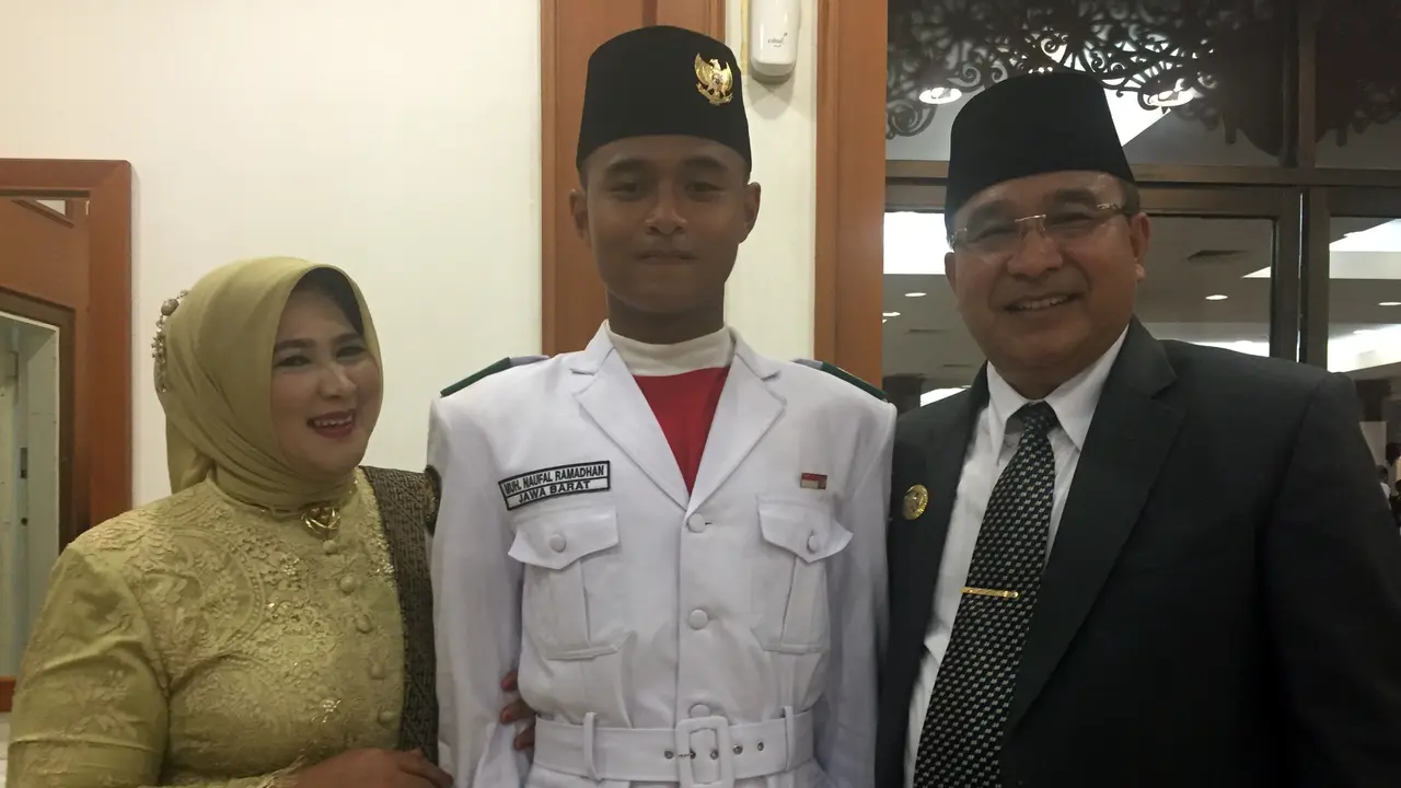 Wali Kota Tasikmalaya Bangga Anaknya Jadi Paskibraka Nasional
