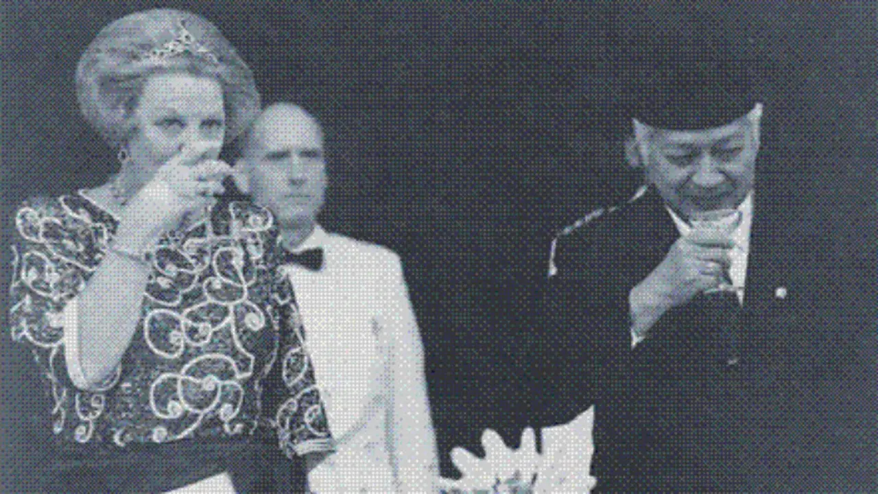 Ratu Beatrix dan Presiden Soeharto