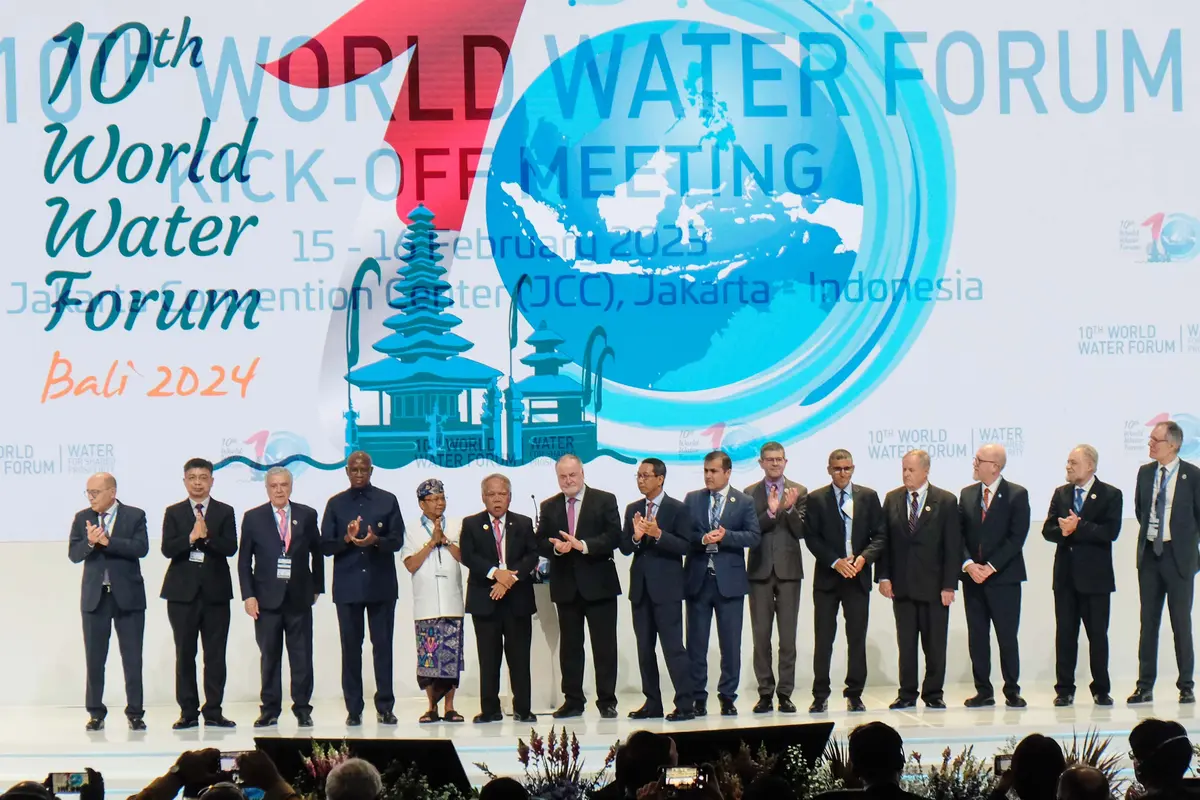 Tantangan Pengelolaan Air Secara Global dalam Kick off Meeting 10th WWF
