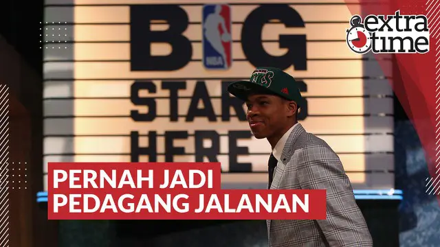 VIDEO: Kisah Pilu Giannis Antetokounmpo, Pemain Basket NBA yang Pernah Menjadi Pedagang Jalanan