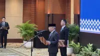 Suahasil Lantik 5 Pejabat Eselon I, Ini Daftarnya