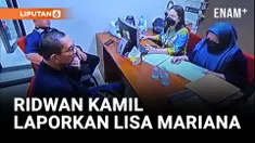 RIDWAN KAMIL LAPORKAN LISA MARIANA KE BARESKRIM POLRI ATAS PENCEMARAN NAMA BAIK