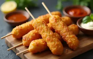 Resep Corndog Tempe Renyah dan Gurih Anti Gagal