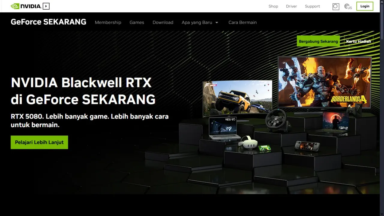 Nvidia GeForce Now Platform.