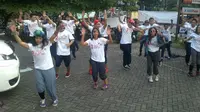 Dukung Jokowi-JK, Flashmob Dancer Hentak Sevel Saharjo
