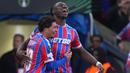 Ini menjadi final Conference League pertama Crystal Palace. Mereka akan melawan Rayo Vallecano di Red Bull Arena, Leipzig, Jerman, Rabu (27/05) mendatang. (AP Photo/Alastair Grant)