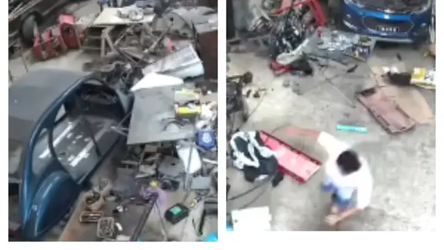 Rekaman CCTV Gempa Vanuatu/Instagram Net2netnews