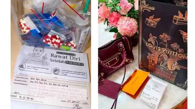 Viral menantu anggota DPRD Lampung Tengah flexing di media sosial