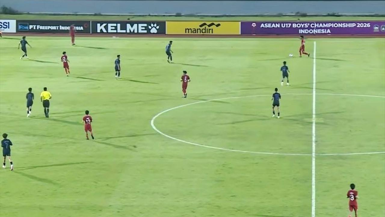 Piala AFF U-17 2026: Kamboja dan Singapura Berbagi Angka di Laga Pembuka Grup C