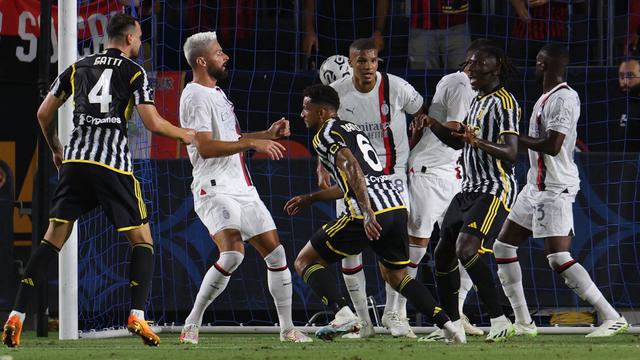 Laga uji coba Juventus vs AC Milan di Amerika Serikat