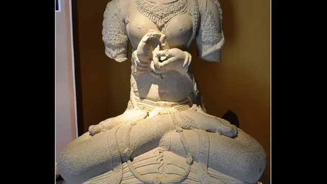 Arca Prajnaparamitha Candi Muarojambi