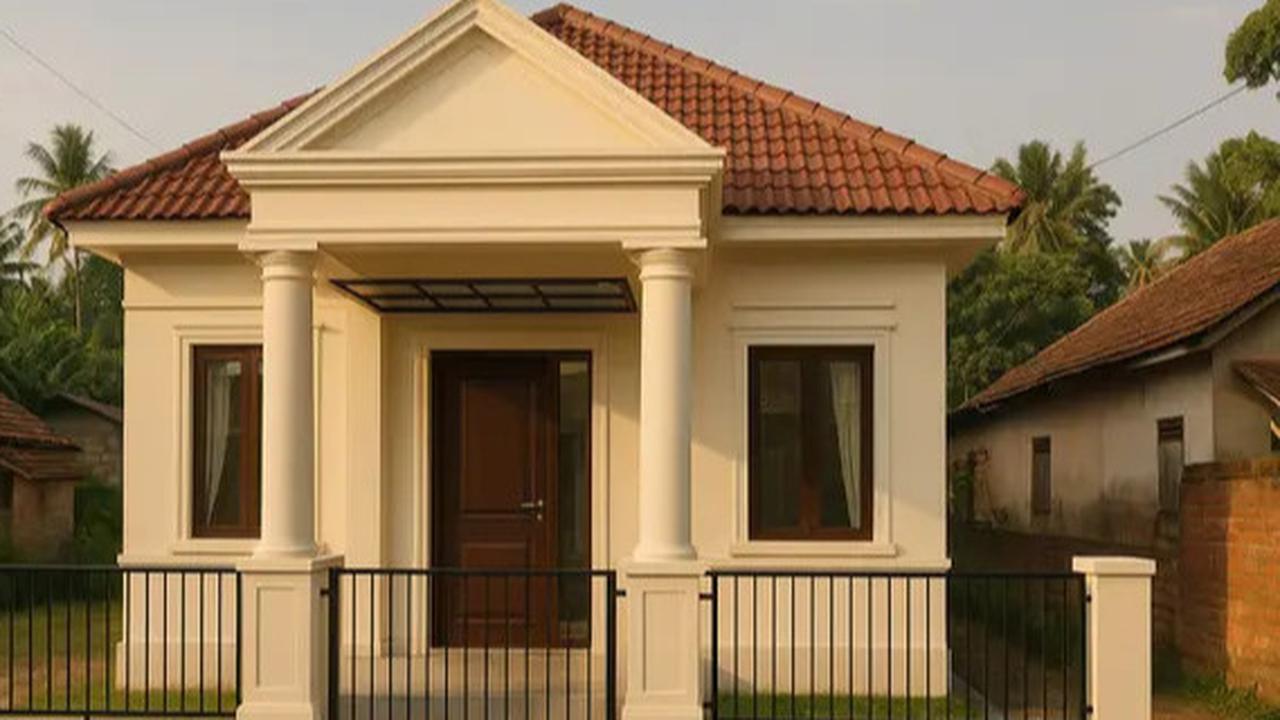 8 Model Rumah Sederhana Bergaya Mewah, Ide Hunian Menarik dan Berkelas
