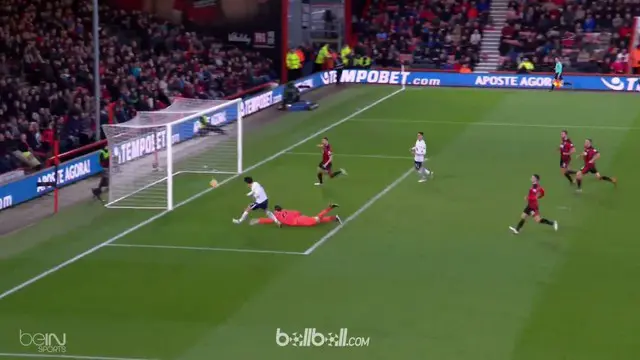 Bournemouth 1-4 Tottenham | Liga Inggris | Highlight Pertandingan dan Gol-gol
