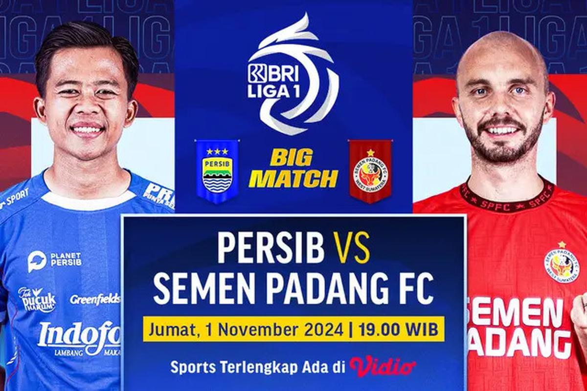 Prediksi BRI Liga 1 Persib Vs Semen Padang: Kesempatan Maung Bandung Pesta Gol